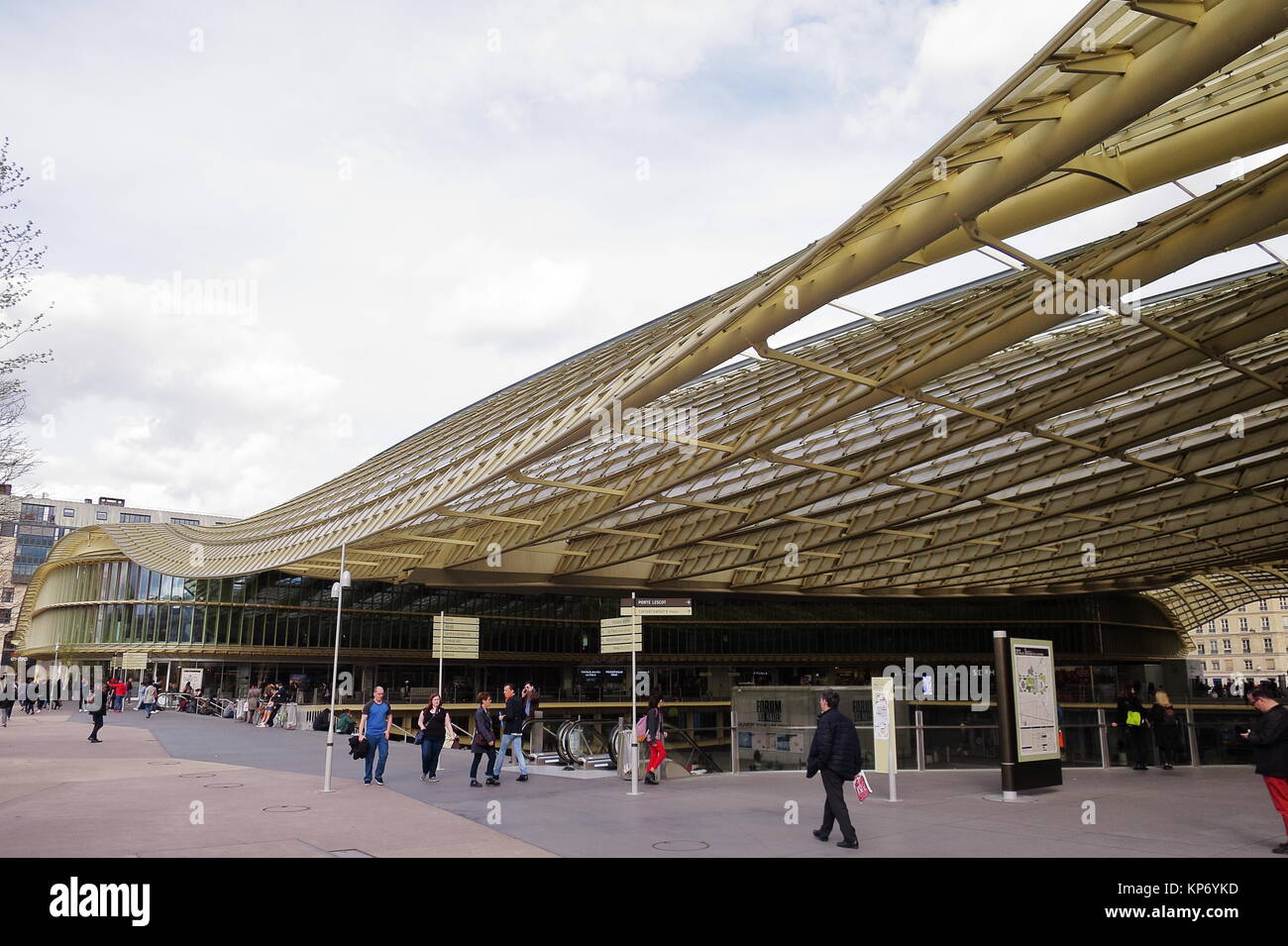 Canopee - Les Halles - Paris - Frankreich Stockfoto