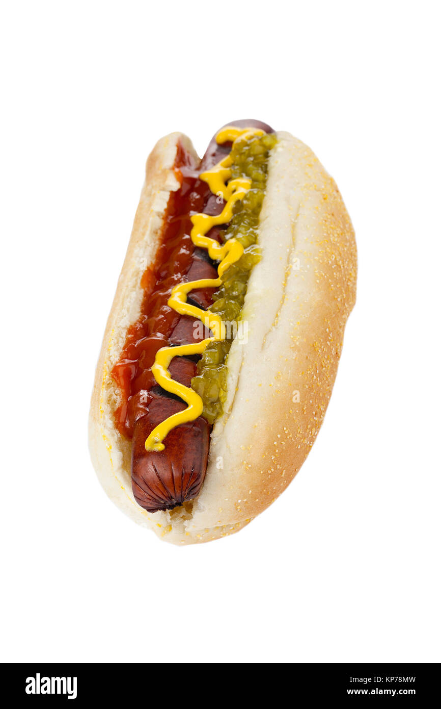 Hotdog Sandwich Stockfoto