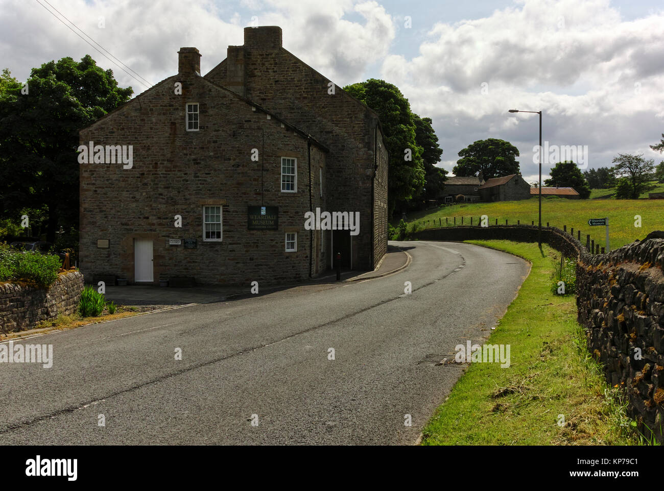 Gewohnt Museum und das Hohe Haus Kapelle, Ireshopeburn befindet sich auf der (A 689) im oberen gewohnt in der Grafschaft Durham. Stockfoto