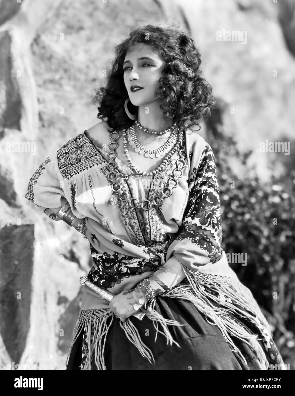 Der WEG ZUR GESTERN 1925 Cecil B DeMille Stummfilm mit Jetta Goudal Stockfoto