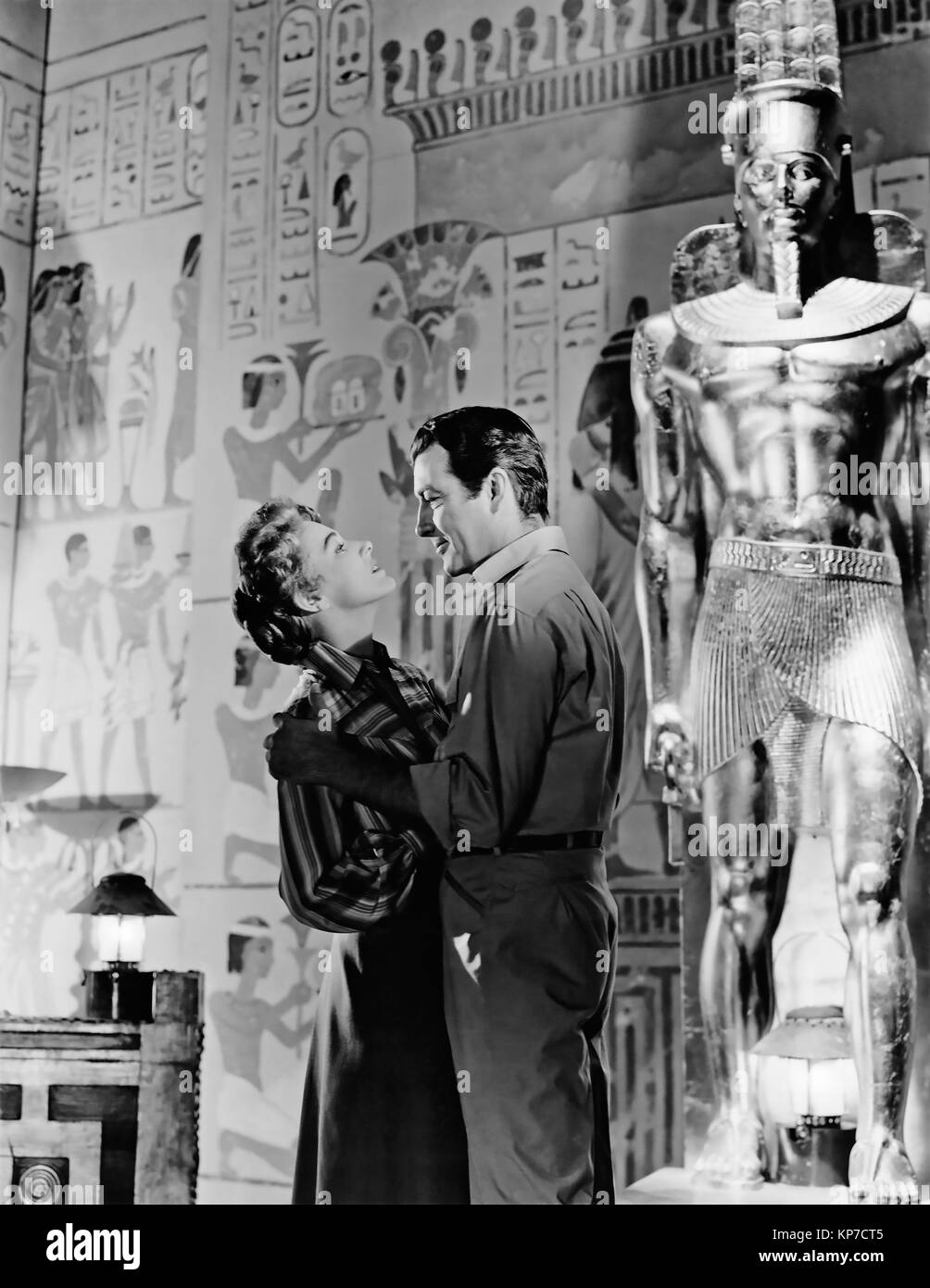 Tal der Könige 1954 MGM Film mit Eleanor Parker und Robert Taylor Stockfoto