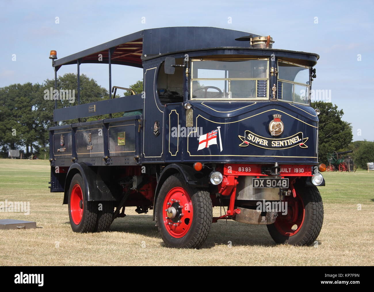 Sentinel Lkw ein Vintage Lkw an einem Strom Rallye in Kent U. K. Stockfoto