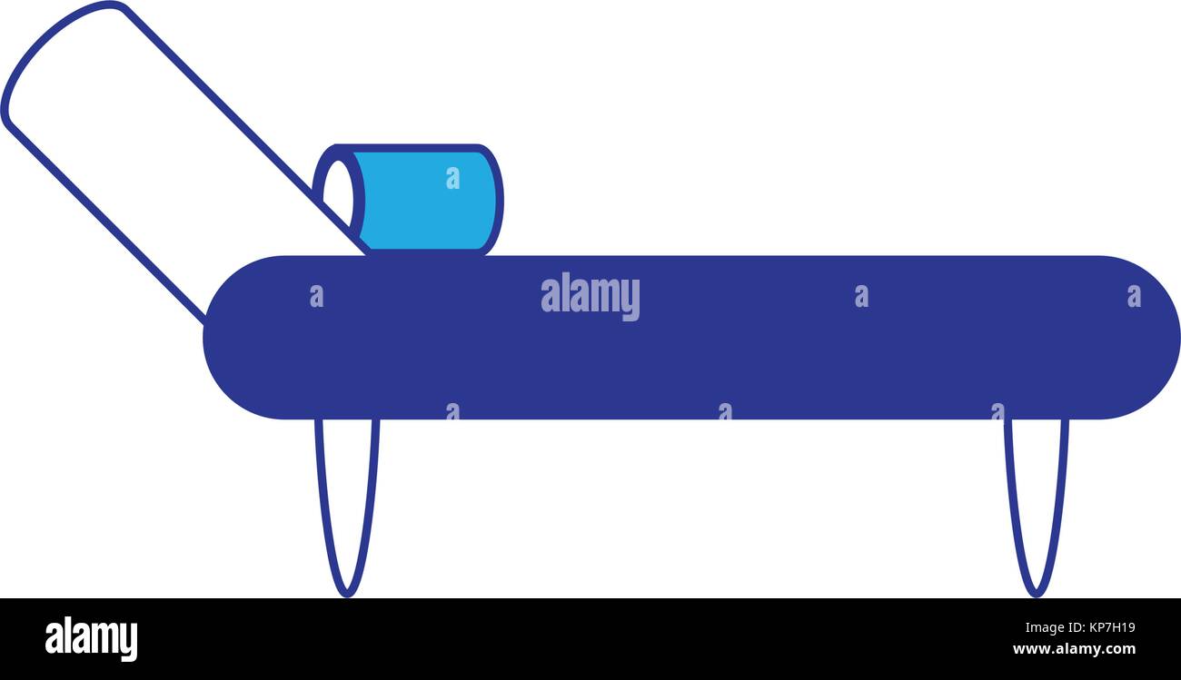 Schlafcouch couch Symbol Stock Vektor
