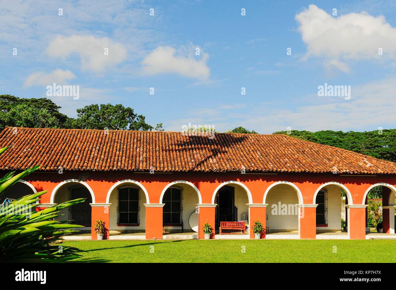 Hacienda De La Luz Hacienda Wolter Finca De La Cacaotera Chontalpa Tabasco Mexico Nordamerika Stockfotografie Alamy