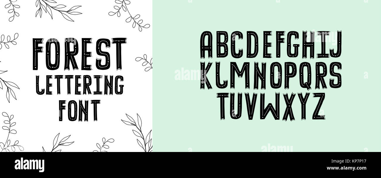 Moderne Kalligraphie Alphabet. Handschriftliche Bürste Buchstaben. Hand Schrift Schriftart für Ihr Design: hochzeit Kalligraphie, Logo, Slogan, Dekor Postkarte, greeti Stockfoto