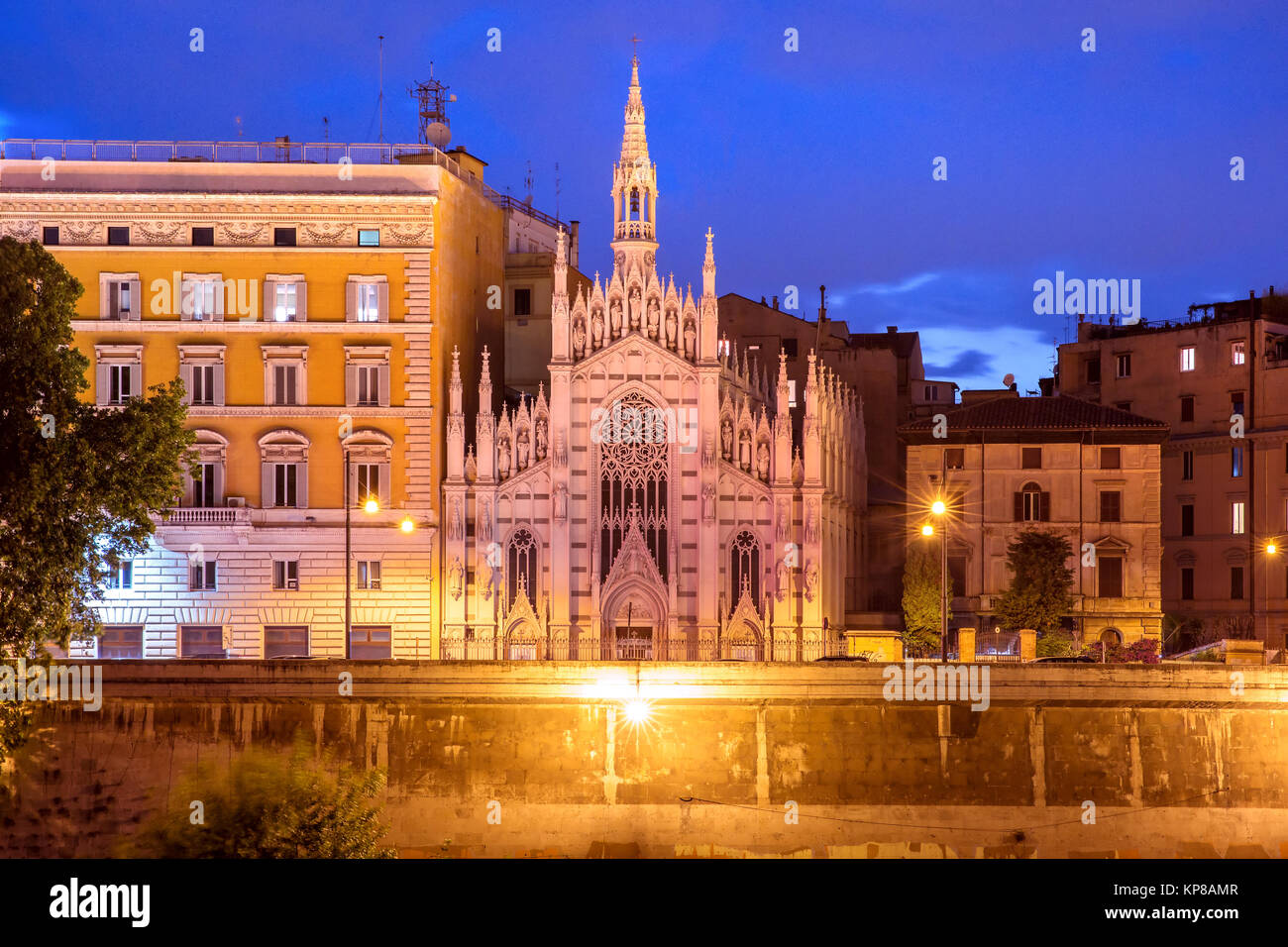 Kirche des Heiligsten Herzens Jesu in Prati, Rom, Italien Stockfoto
