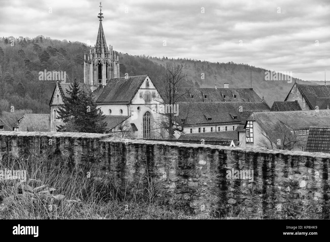 Das alte Kloster Stockfoto