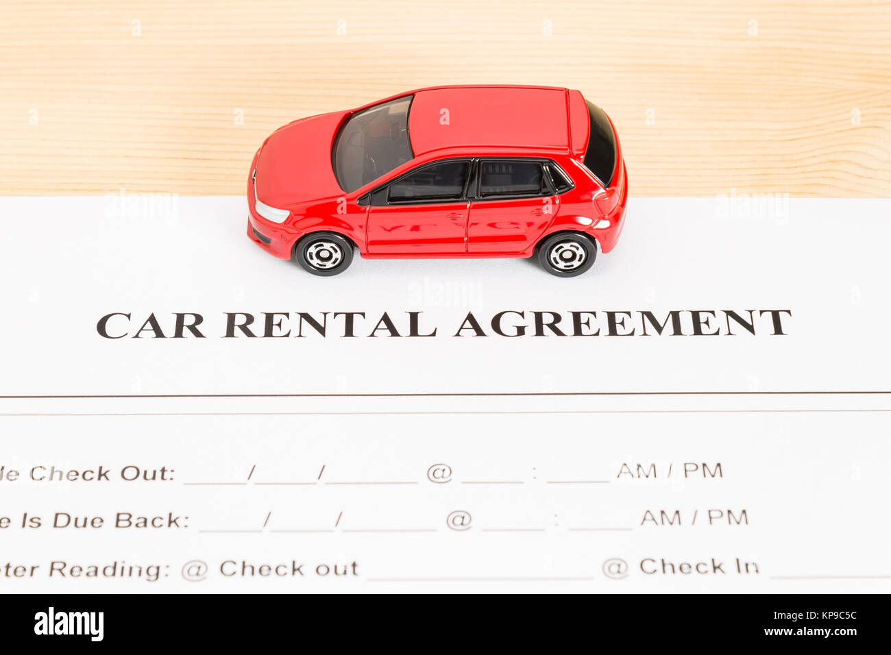 Car Rental Office Stockfotos und -bilder Kaufen - Alamy Intended For car hire agreement template