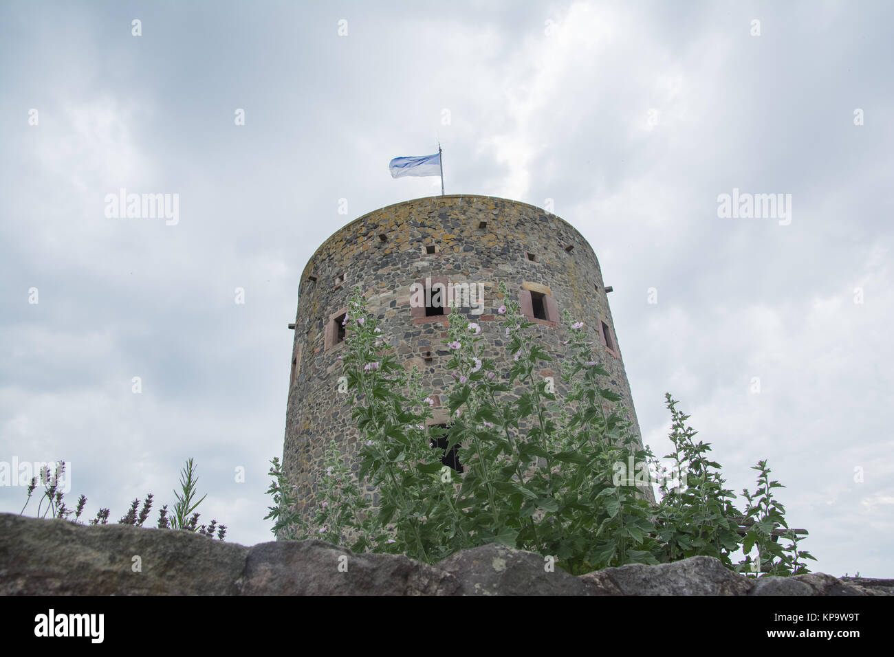 Der hohenburg in Homberg efze Stockfoto