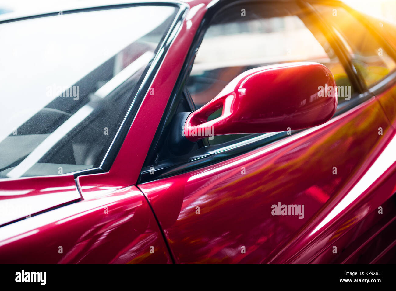 Detail Schoß der alten schickes Auto. Stockfoto