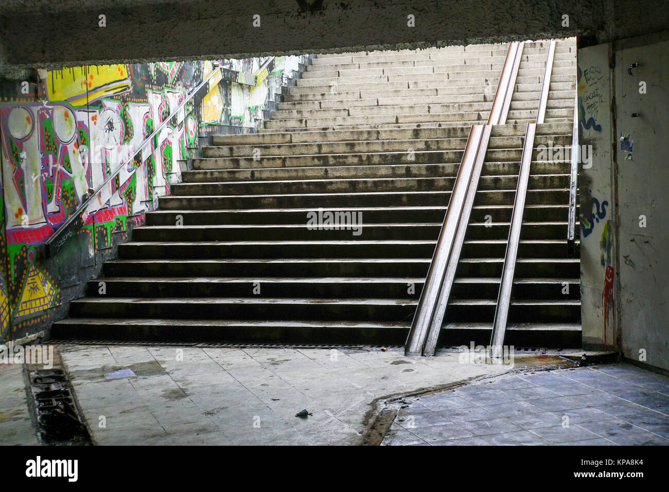 treppe rampe für fahrrad