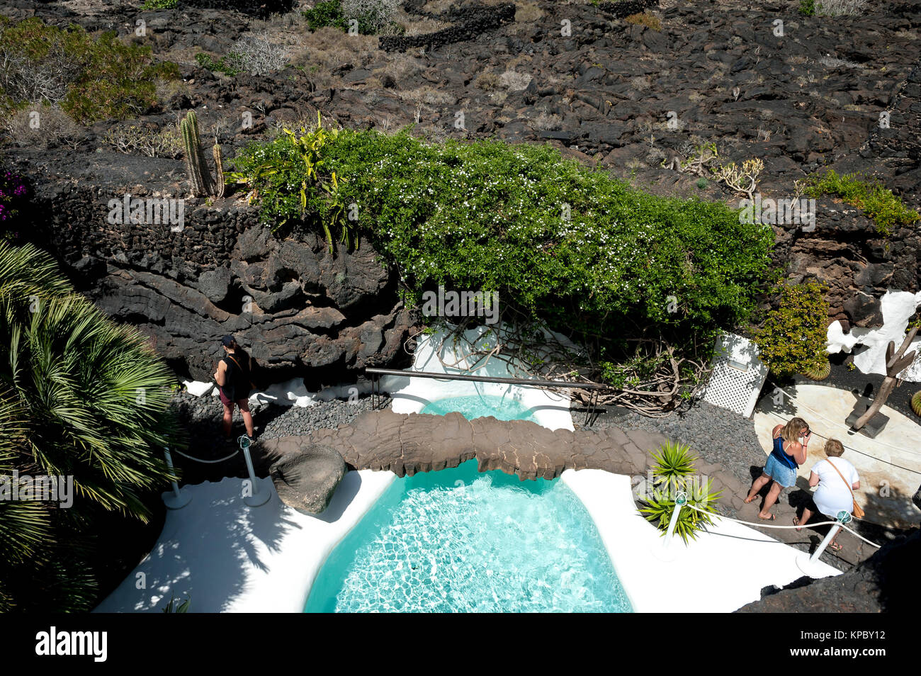 César Manrique Foundation in Tahiche, Provinz Las Palmas, Lanzarote, Kanarische Inseln, Spanien Stockfoto