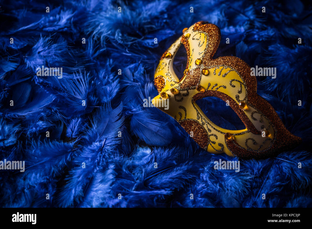 Weibliche Karnevalsmaske Stockfoto