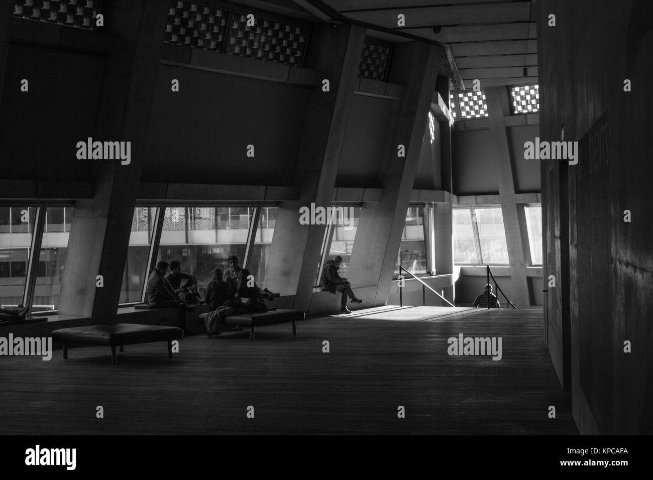 Der Schalter Haus in der Tate Modern, London, England. Stockfoto