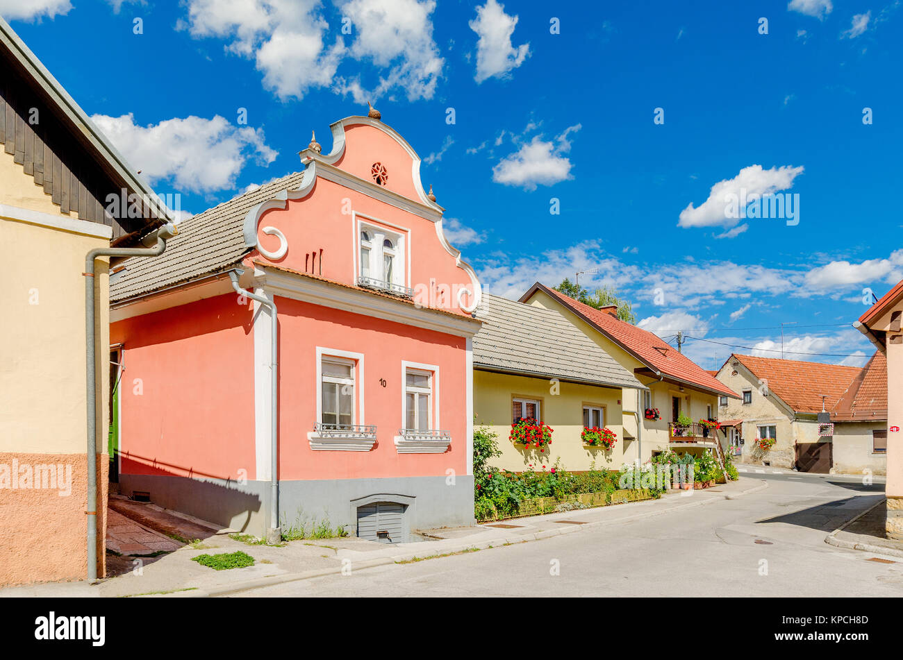 Stadt Crnomelj, Bela Krajina (Weiß Krain) Region, Slowenien, Europa. Stockfoto