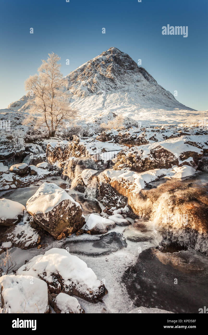 Buachaille Etive Mor, Highlands Schottland Großbritannien Stockfoto