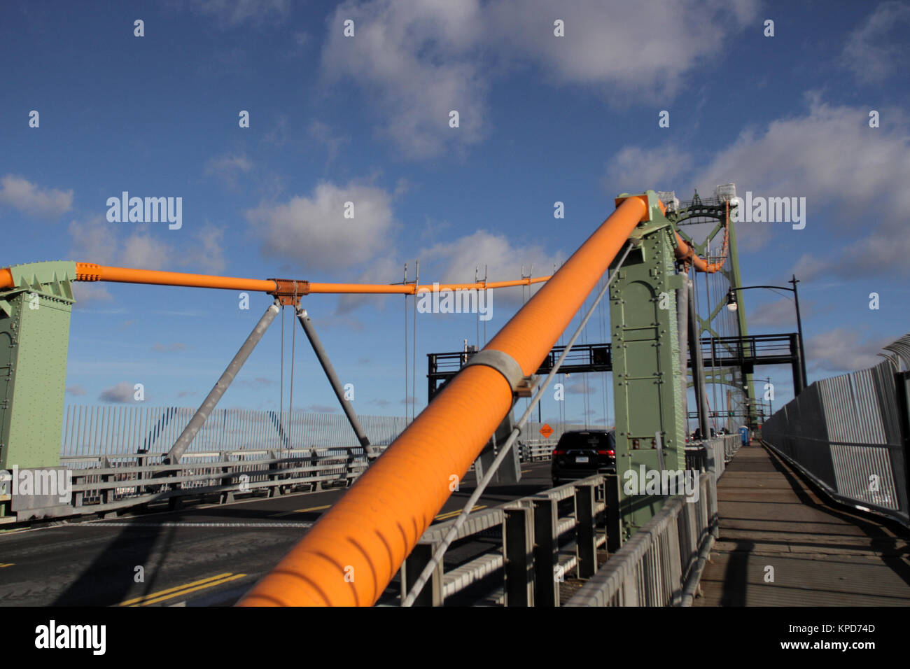 Die Macdonald Brücke in Halifax, N.S., Nov. 4, 2017. Die KANADISCHE PRESSE BILDER/Lee Brown Stockfoto