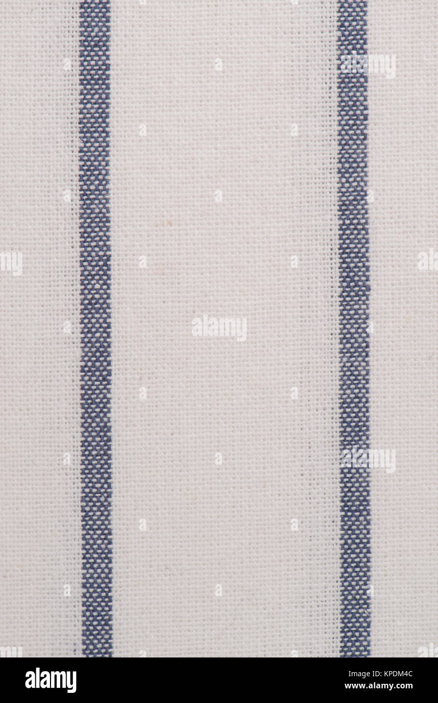 Blau textureStriped fabric Stockfoto