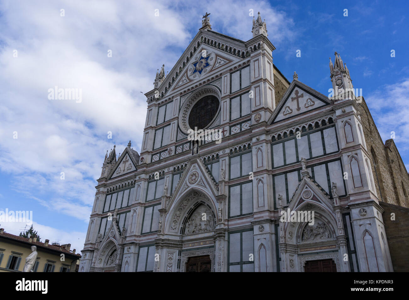 Basilika von Santa Croce Stockfoto