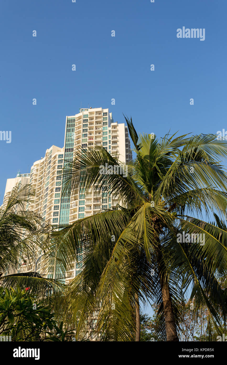 Jakarta Hochhäuser Stockfoto