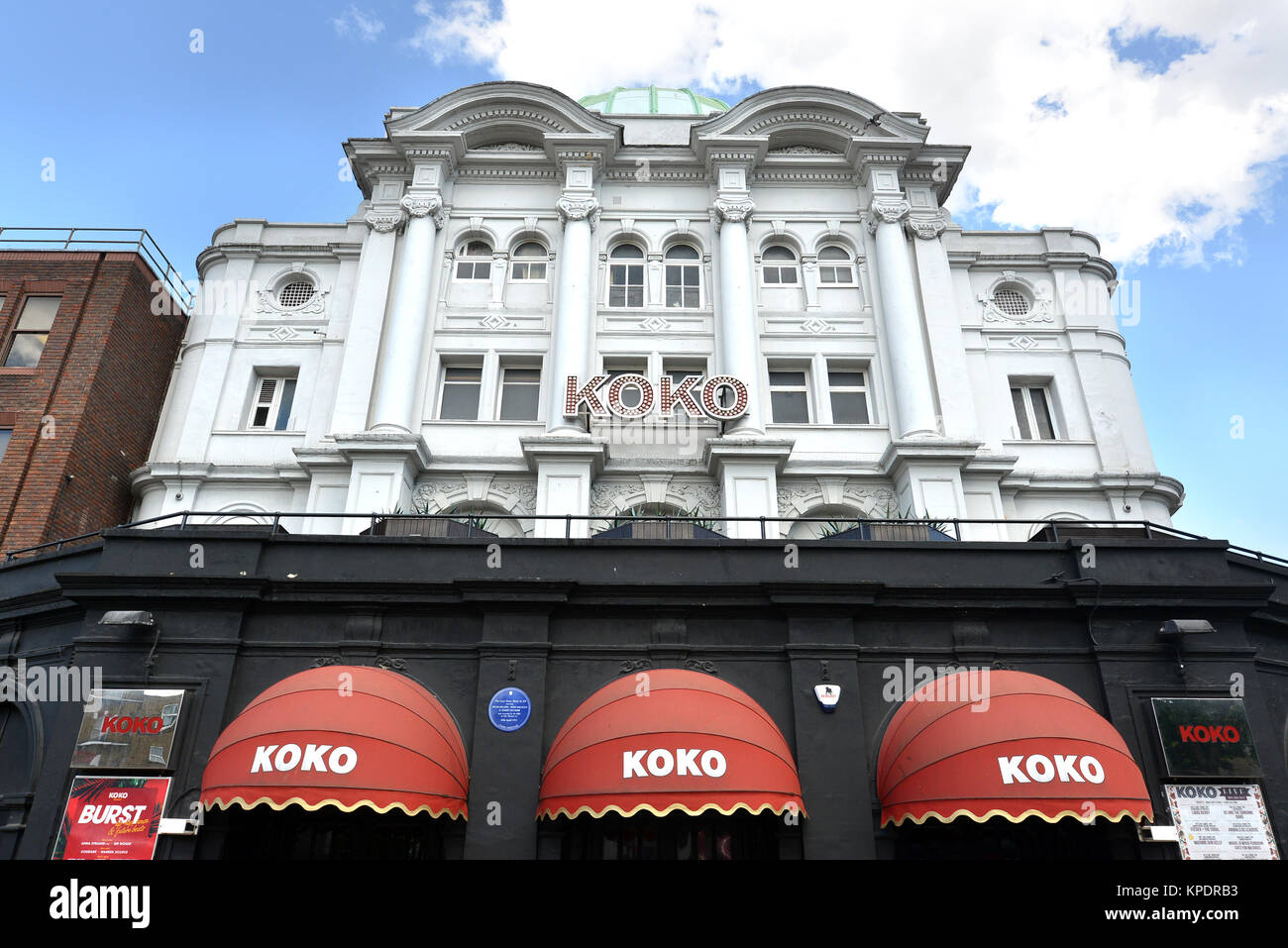 Koko, zuvor die Musik Maschine und Camden Palace, Konzert Veranstaltungsort in Camden, London. Stockfoto