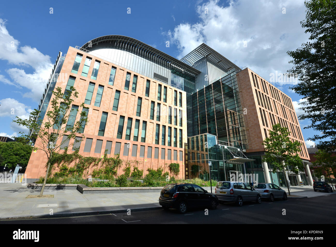 Francis Crick Institut, ehemals britischen Zentrum für Medizinische Forschung und Innovation, biomedizinisches Forschungszentrum in London. Stockfoto