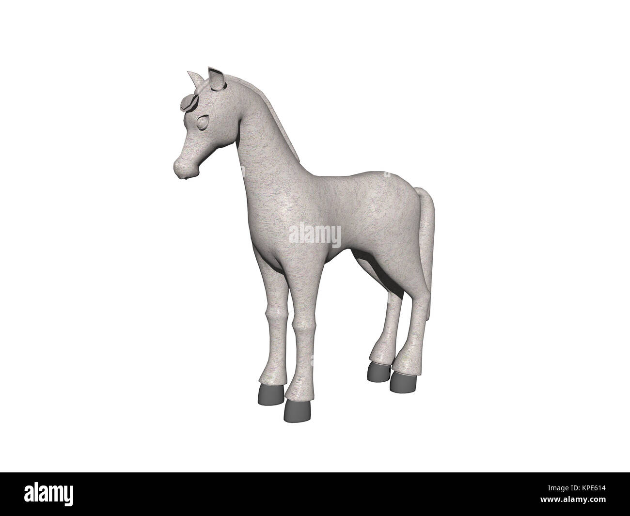 Ausgenommen Spielzeug Pferd Stockfoto