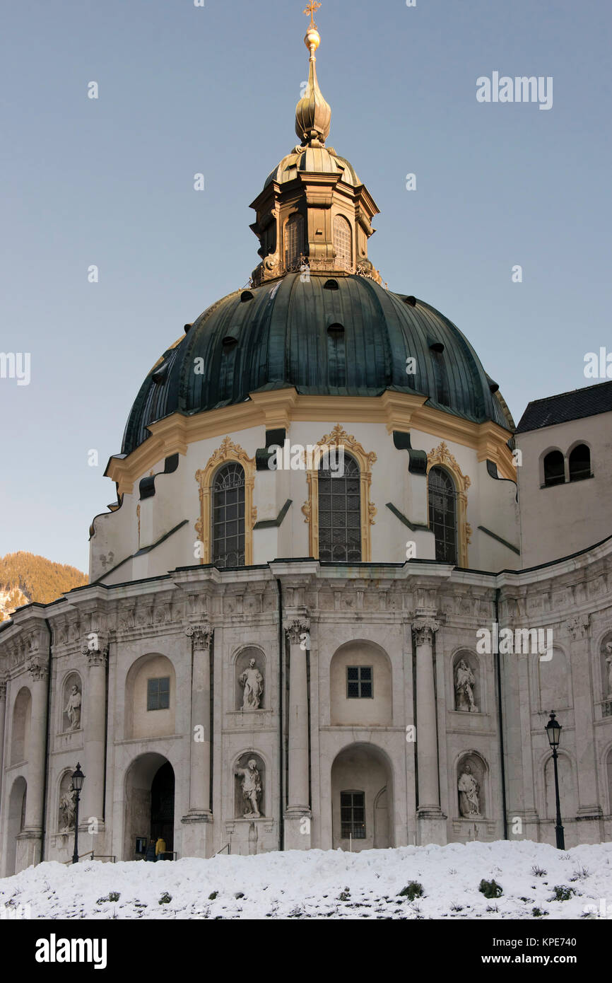 Das Kloster Ettal Stockfoto