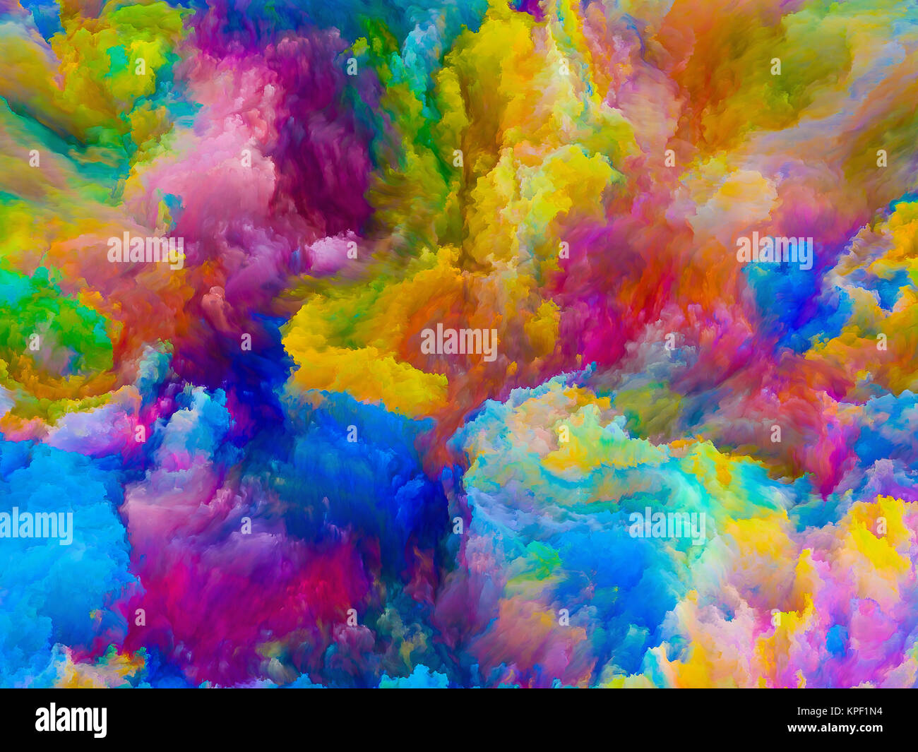 Die Vielfalt der Farben Stockfoto