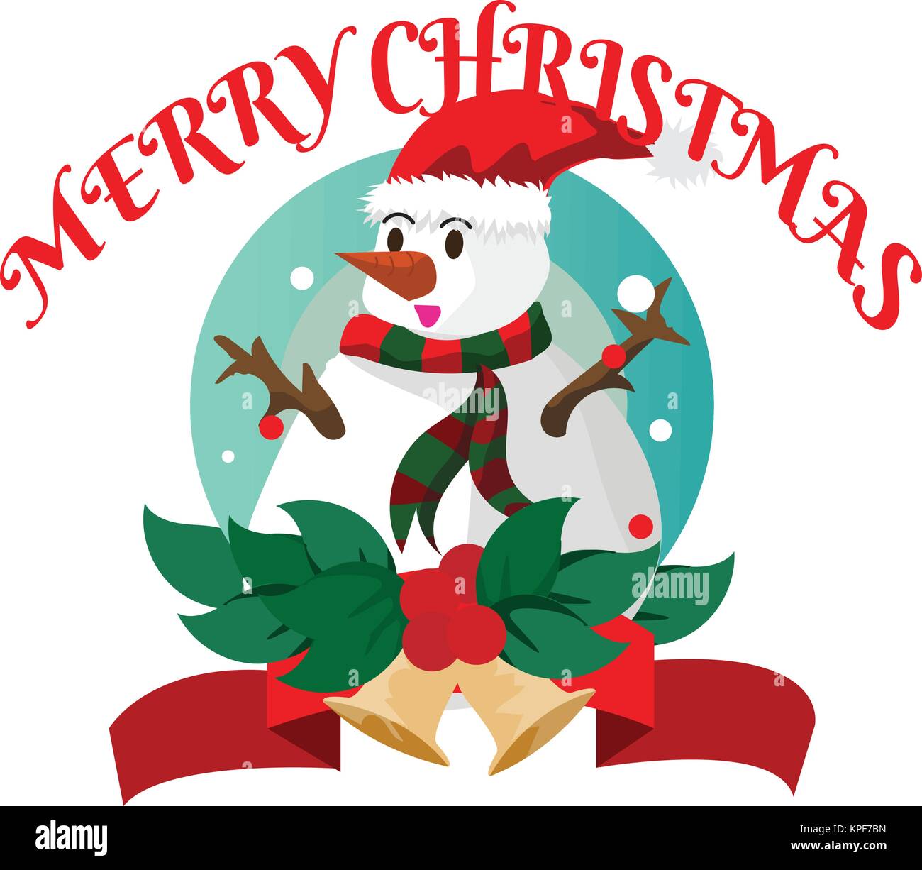 Santa claus Hallo Frohe Weihnachten Collection Logo Symbol Vektorgrafiken  Stock-Vektorgrafik - Alamy