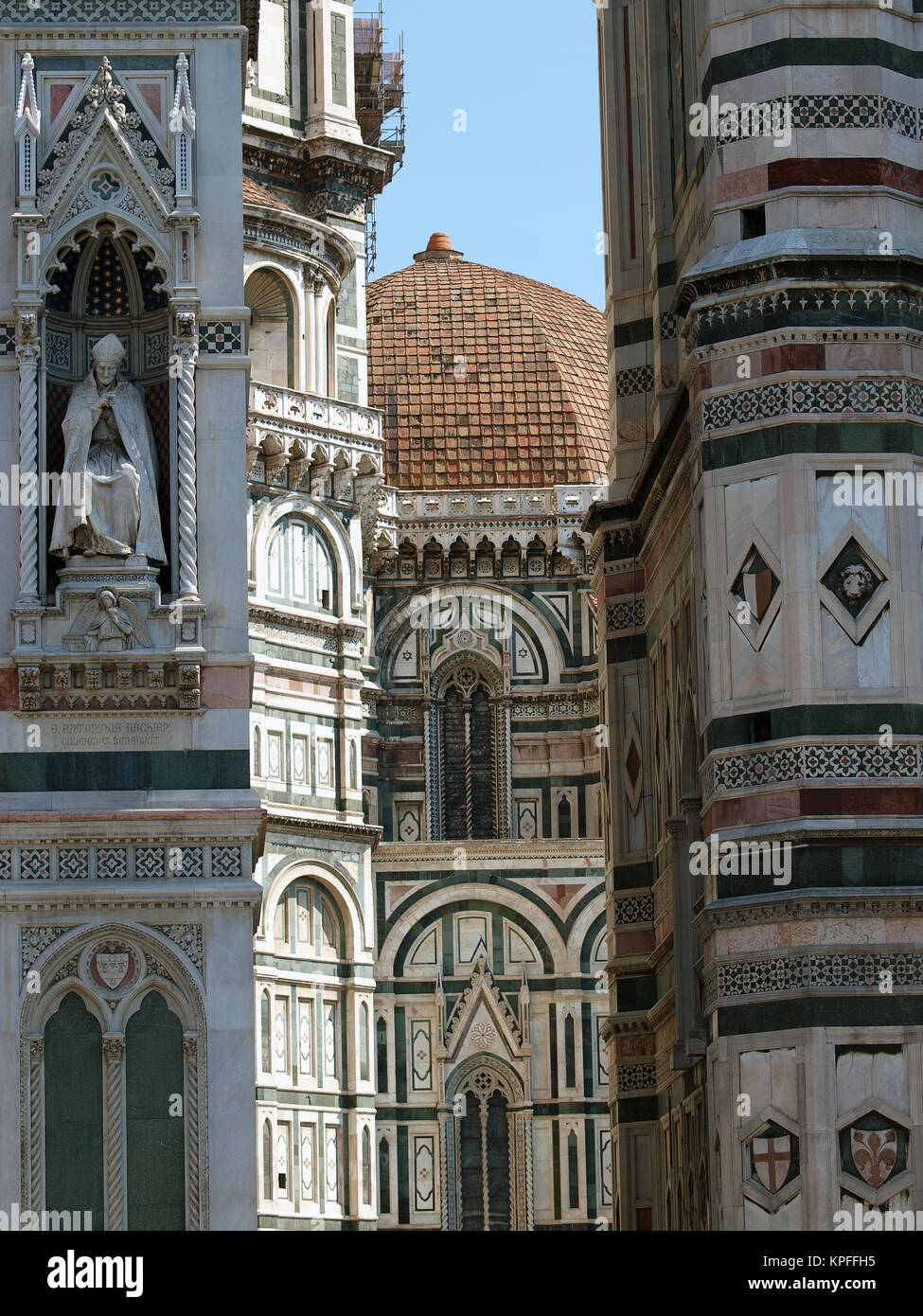 Basilika von Santa Maria del Fiore - Florenz Stockfoto