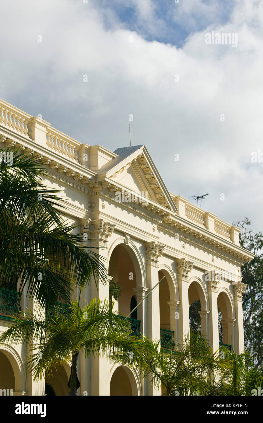 Australien, Queensland, Capricorn Coast, Rockhampton. Historischen Gebäude entlang der Quay Street. Stockfoto
