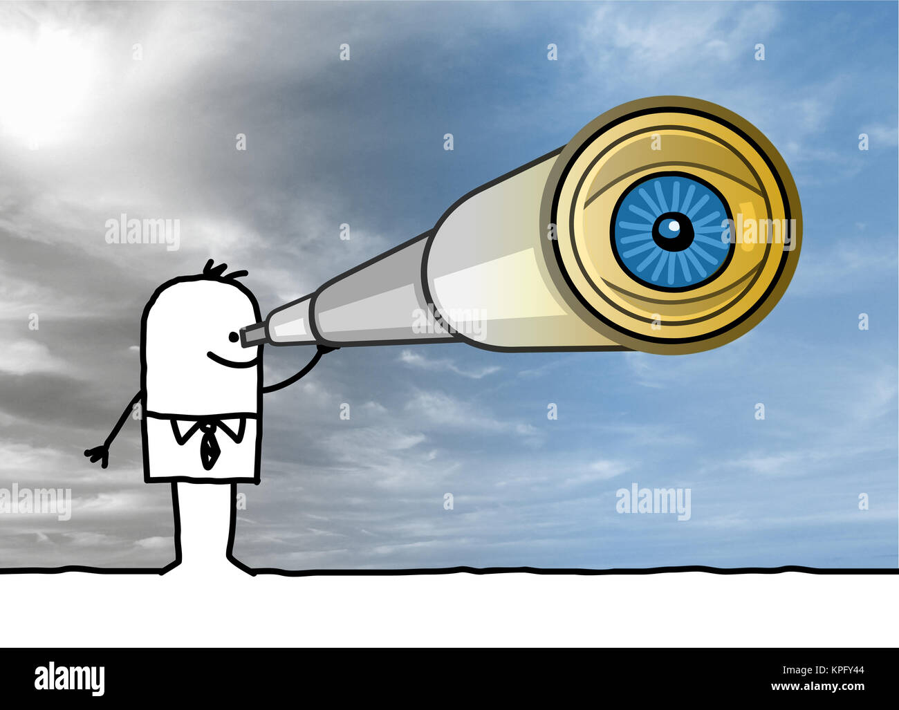 Cartoon telescope Fotos und Bildmaterial in hoher Auflösung Alamy