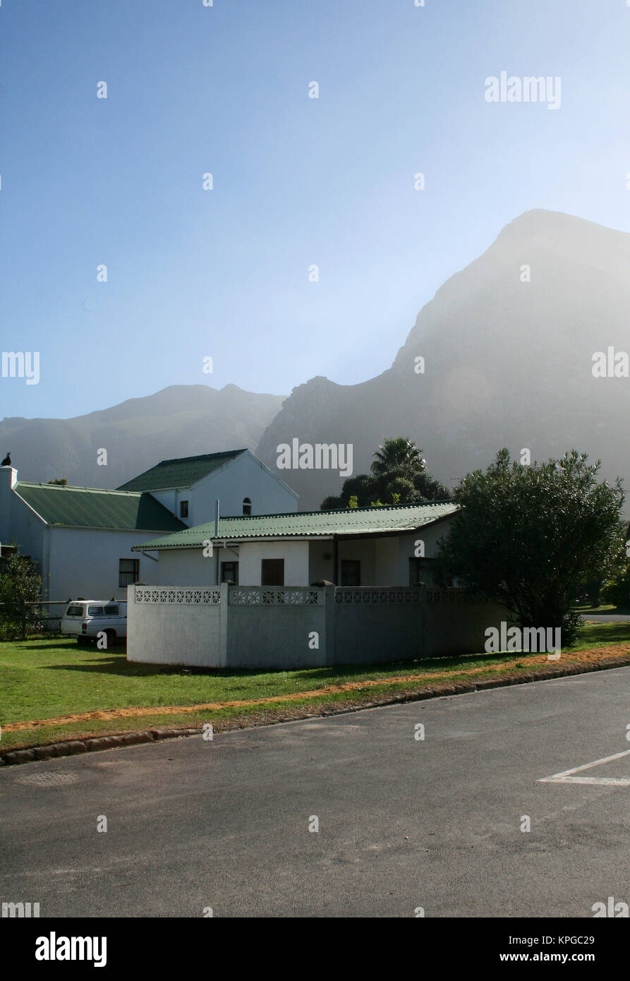 Ferienunterkünfte, Hermanus, Südafrika Stockfoto