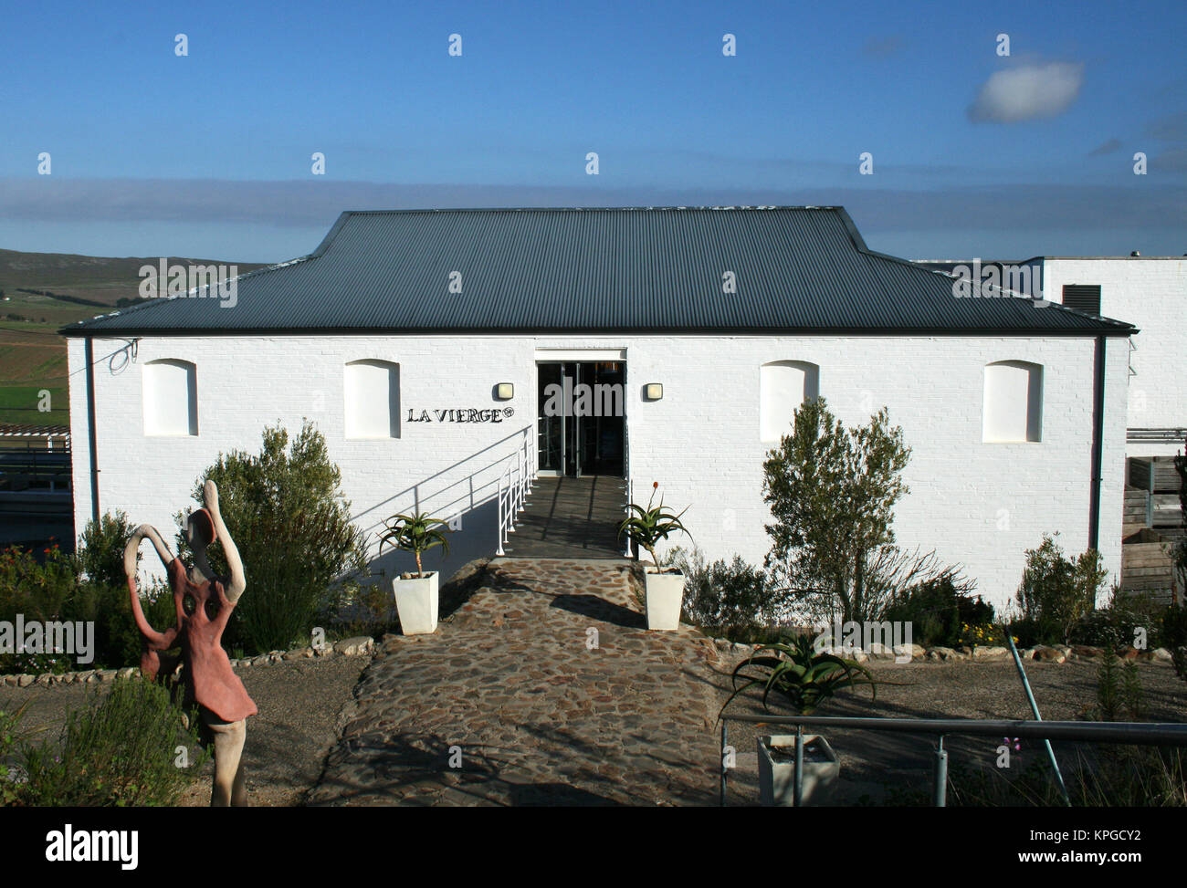 La Vierge Restaurant und Weingut, Hermanus, Südafrika Stockfotografie -  Alamy