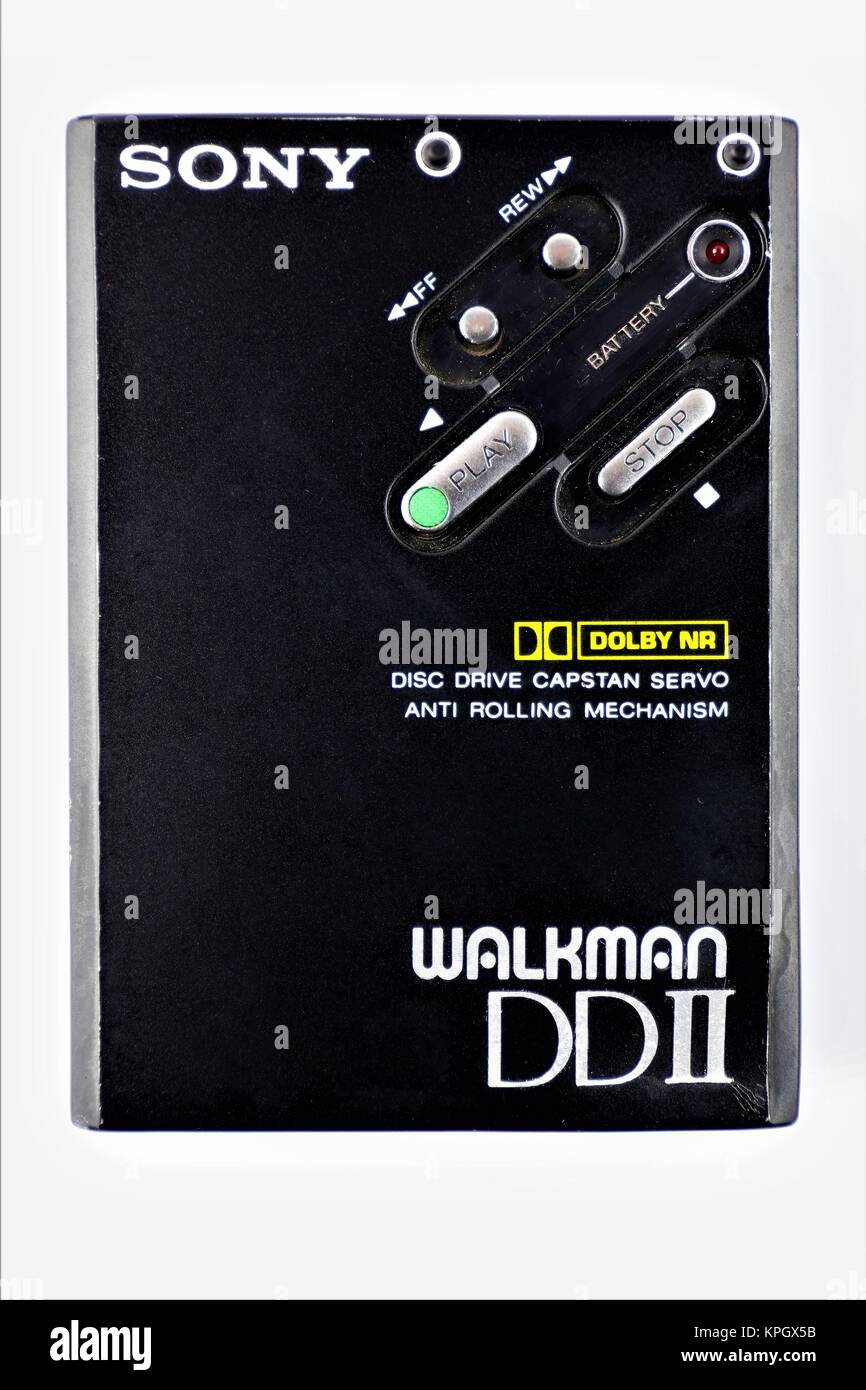 12/13/2017 - Aerzen/Deutschland - ein Bild von einem Sony Walkman® Stockfoto