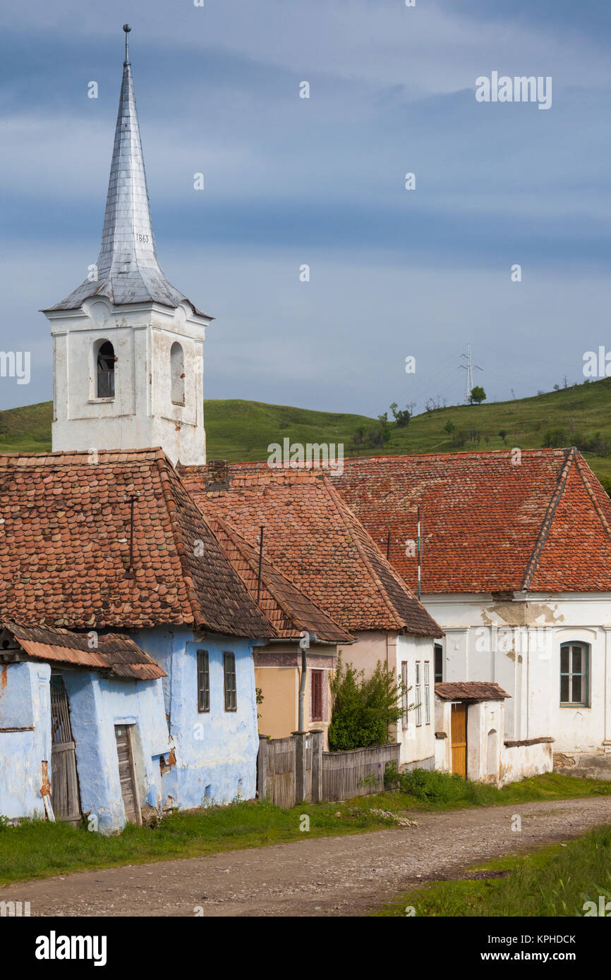 Rumänien, Siebenbürgen, Cadaciu Mare, traditionellen rumänischen Dorf details Stockfoto