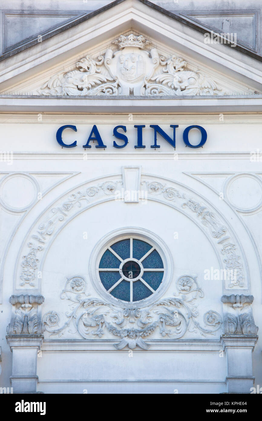 Santander, Detail des Casinos, Cantabria Provinz, Region Kantabrien, Spanien Stockfoto