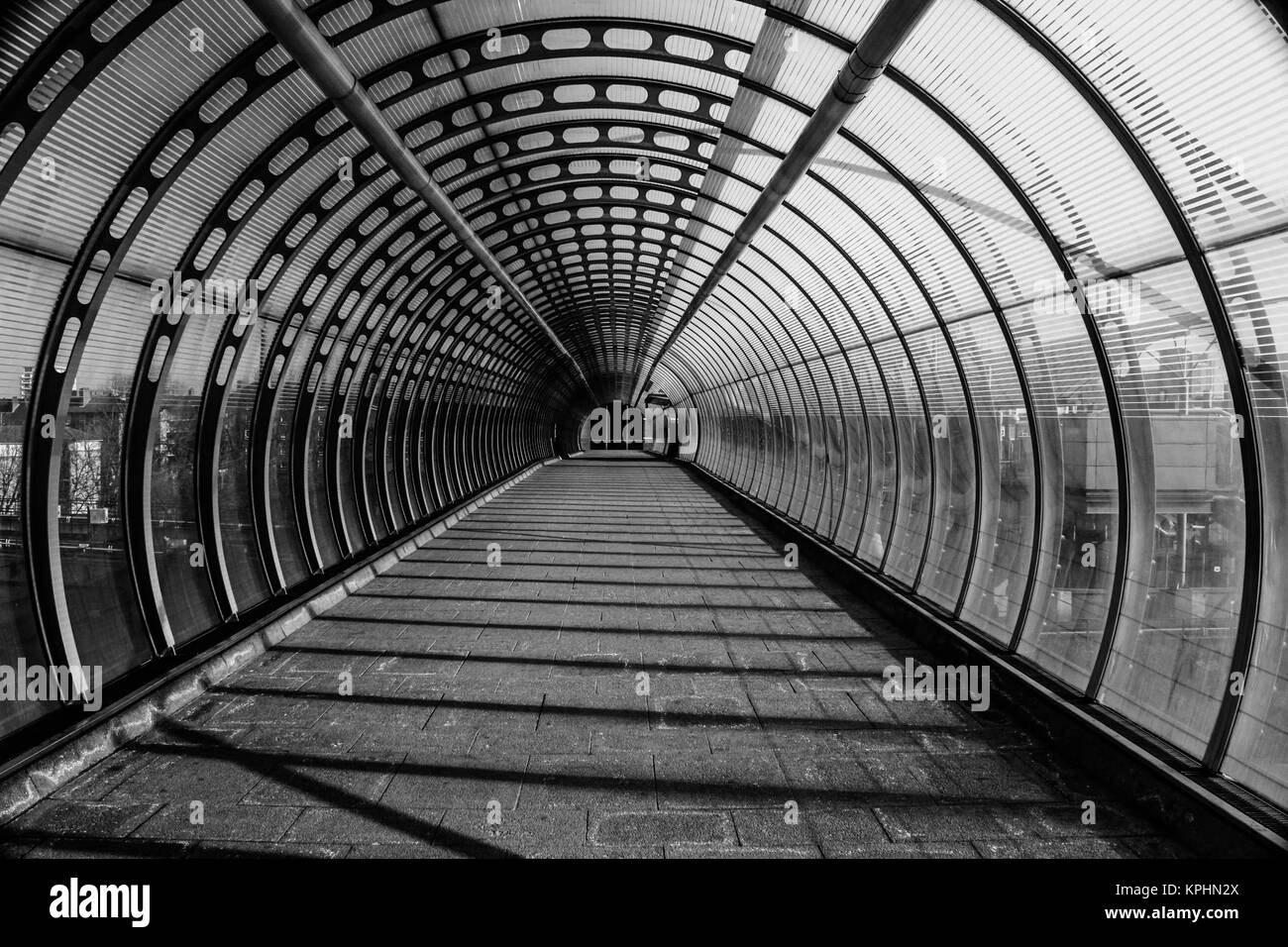 POPLAR STATION, LONDON, GROSSBRITANNIEN Stockfoto