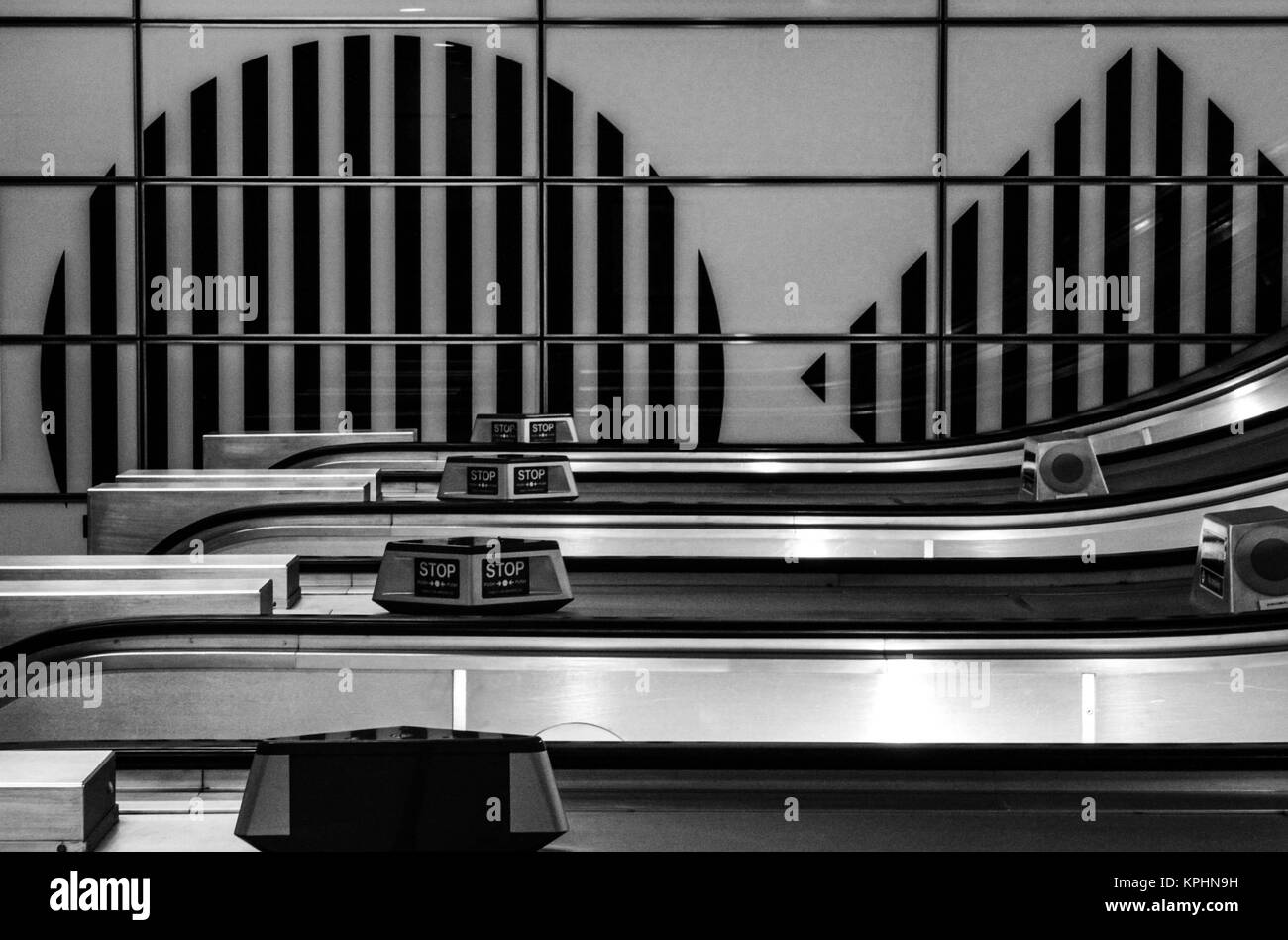 Die Londoner U-Bahn, LONDON, GROSSBRITANNIEN Stockfoto