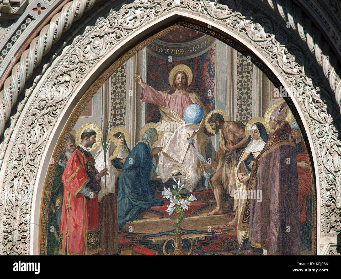 Basilika von Santa Maria del Fiore - Florenz Stockfoto