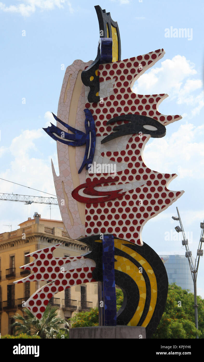 El Cap de Barcelona, Barcelona, Spanien. Stockfoto