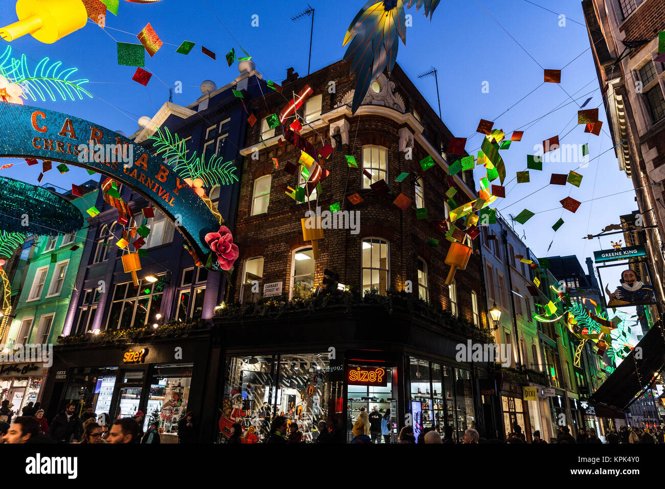 Carnaby weihnachten -Fotos und -Bildmaterial in hoher Auflösung – Alamy
