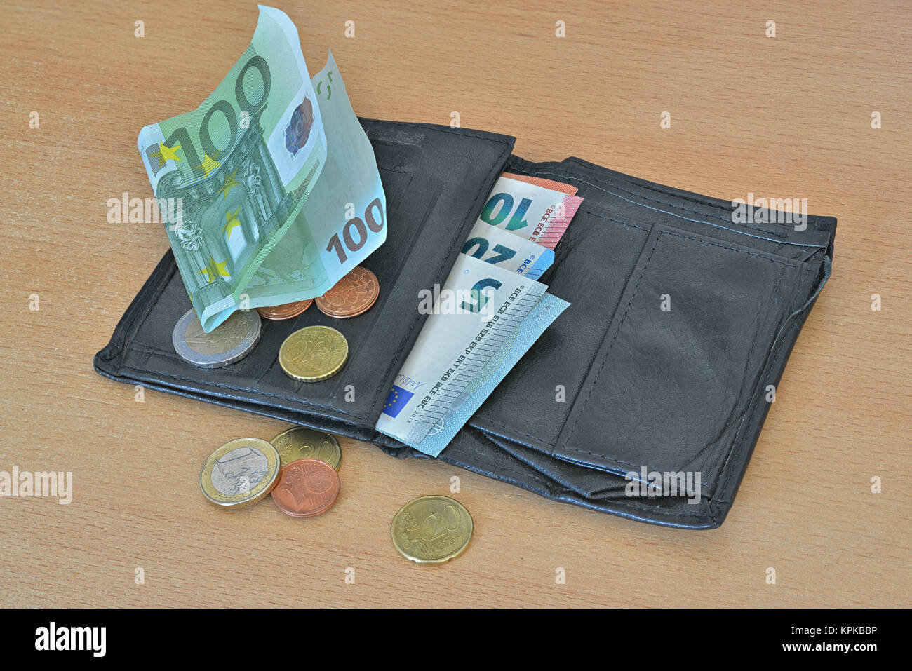 Bargeld Stockfoto