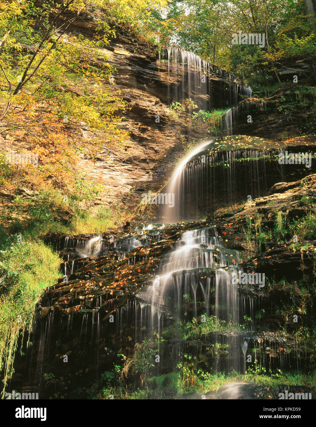 USA, West Virginia, Blick auf die Kathedrale fällt (Large Format Größen verfügbar) Stockfoto