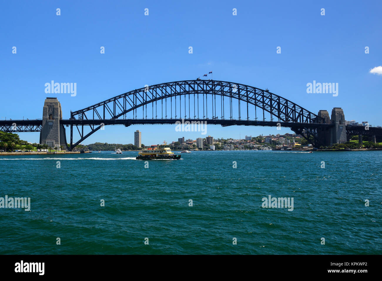 Sydney Harbour Bridge, Sydney Harbour, Sydney, New South Wales, Australien Stockfoto
