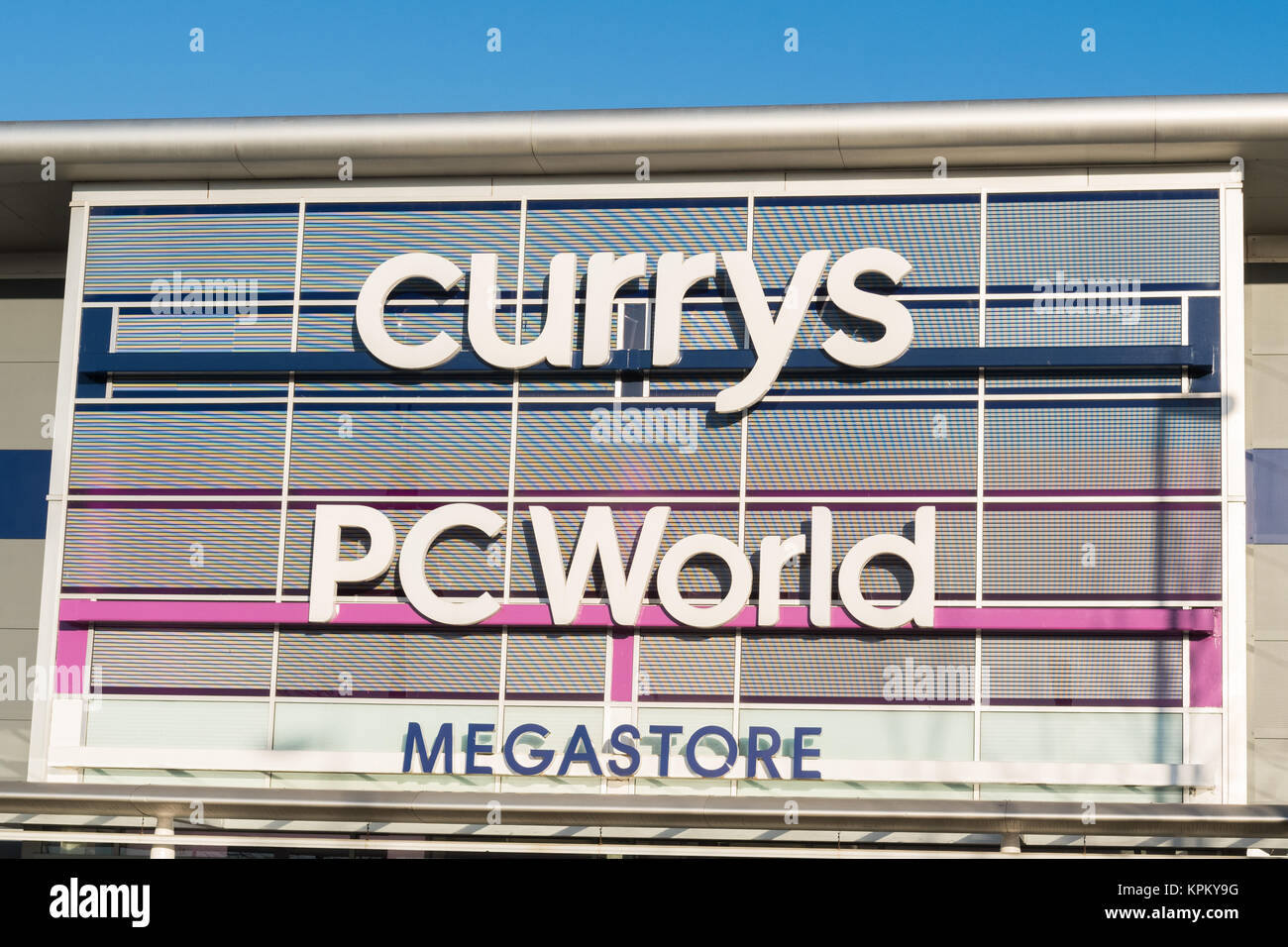 Currys-PC-Welt-Megastore Stockfoto