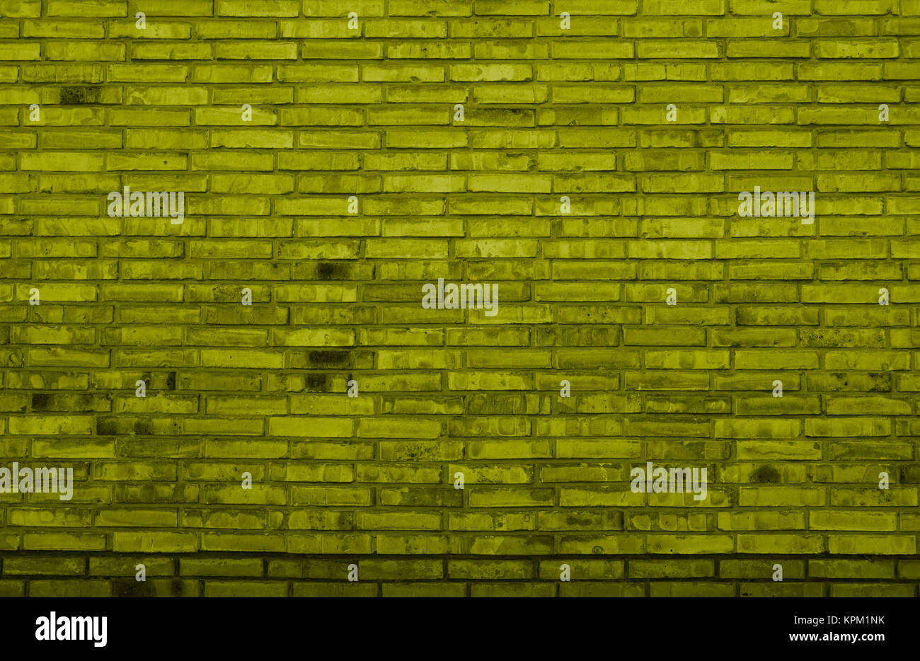Verwitterte alte 27.09.05 Backsteinwand Stockfoto