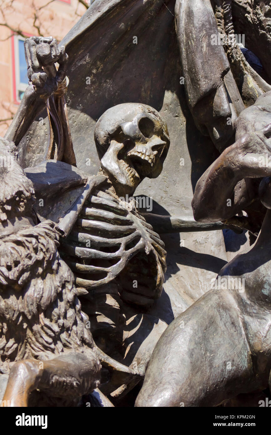 Bas-Relief Stockfoto