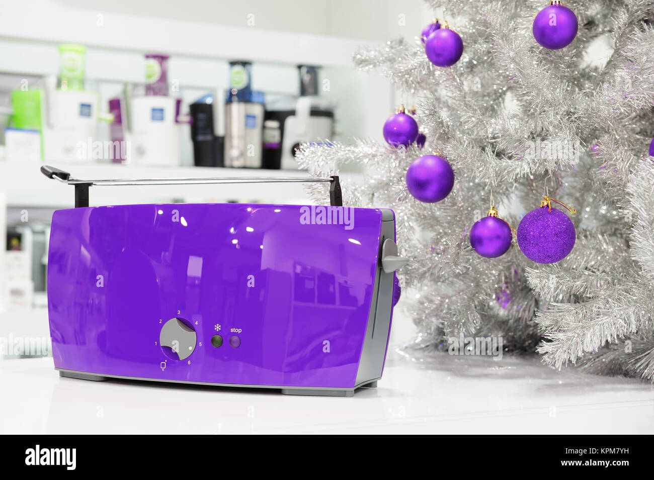 Uv-home appliances Speichern an Weihnachten Stockfoto